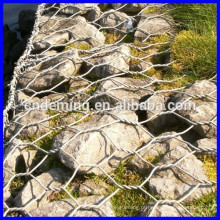 Zinc Alumínio Gabion colchão